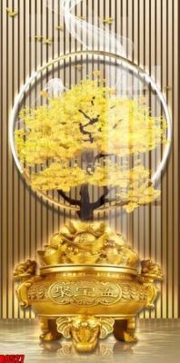 File in lụa file tranh in treo tường file decor tổng hợp R8527 (hoa văn) file tranh in treo tường file decor tổng hợp R8527