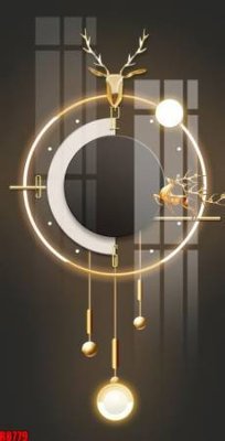 File in trần file tranh in treo tường file decor tổng hợp R8779 (file gốc) xuyên sáng