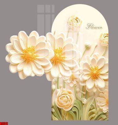 File gốc file tranh in treo tường file decor tổng hợp R9311 (ảnh chi tiết) để in trần