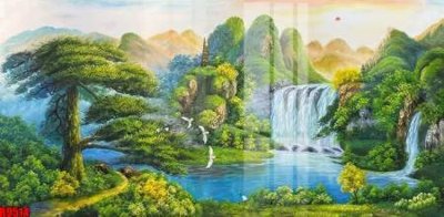 File gốc file tranh in treo tường file decor tổng hợp R9514 (in lụa) trang trí tường