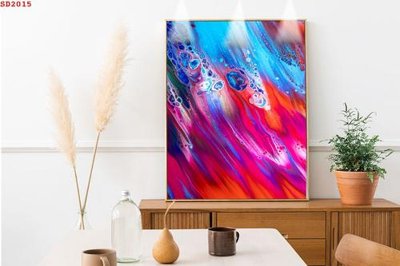 File gốc File tranh hiện đại Sơn Dầu SD2015 (thiết kế) cho in ấn