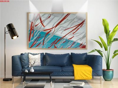 File gốc File tranh hiện đại Sơn Dầu SD2026 (PNG) trong suốt (transparent)