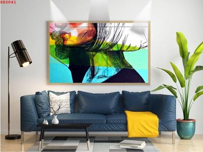 Tải file gốc in lụa File tranh hiện đại Sơn Dầu SD2041 siêu nét