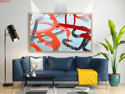 File in ấn File tranh hiện đại Sơn Dầu SD2072 (bản gốc) chất lượng cao