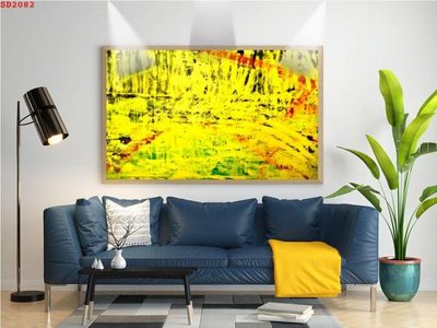 Download file gốc File tranh hiện đại Sơn Dầu SD2082 (in mica) trang trí