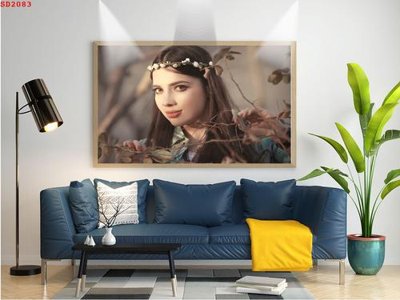 File gốc File tranh hiện đại Sơn Dầu SD2083 (in mica) cắt laser