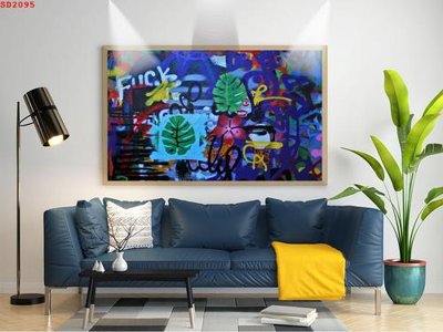 Tải file File tranh hiện đại Sơn Dầu SD2095 (gốc) làm tranh treo tường