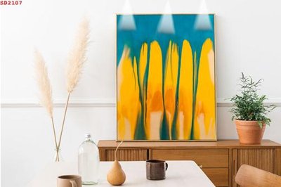 Tải file File tranh hiện đại Sơn Dầu SD2107 (gốc) in tranh tráng gương