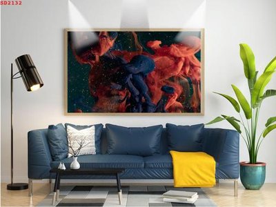 File tranh File tranh hiện đại Sơn Dầu SD2132 (bản gốc) trang trí văn phòng