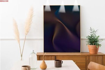 File in trần File tranh hiện đại Sơn Dầu SD2230 (bản gốc) phong cảnh