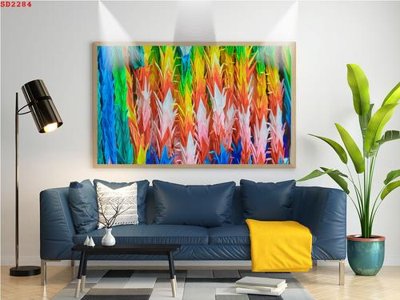 File PSD File tranh hiện đại Sơn Dầu SD2284 (gốc) nhiều lớp (multi-layer)