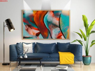 File in mica File tranh hiện đại Sơn Dầu SD2291 (bản gốc) siêu trong