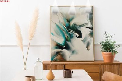 File gốc File tranh hiện đại Sơn Dầu SD2299 (bản quyền) cho in ấn