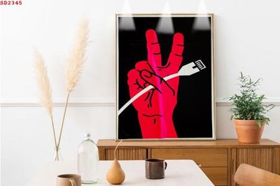 Chi tiết file gốc File tranh hiện đại Sơn Dầu SD2345 (cho in tráng gương)