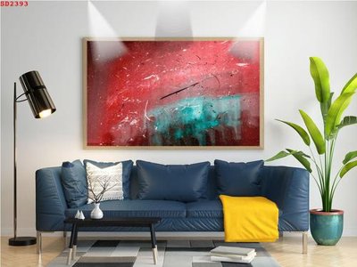 File gốc File tranh hiện đại Sơn Dầu SD2393 (in 3D) cho trang trí