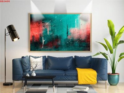 Tải file File tranh hiện đại Sơn Dầu SD2400 (PSD) cho in tranh 3D