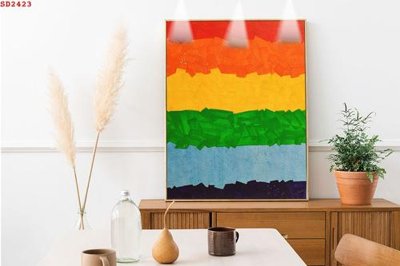 File tranh File tranh hiện đại Sơn Dầu SD2423 (bản gốc) in canvas