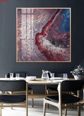 File in trần File tranh hiện đại Sơn Dầu SD2450 (bản gốc) mây trời