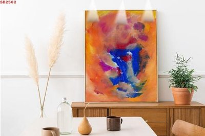 Cung cấp file tranh gốc File tranh hiện đại Sơn Dầu SD2502 độc quyền