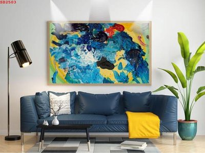 File tranh gốc File tranh hiện đại Sơn Dầu SD2503 (bản quyền) Filetranh.com