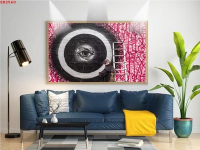 Tải file File tranh hiện đại Sơn Dầu SD2560 (ảnh gốc) in tráng gương