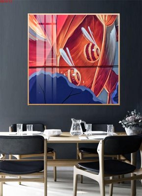 File tranh File tranh hiện đại Sơn Dầu SD2572 (bản gốc) in lụa 5D