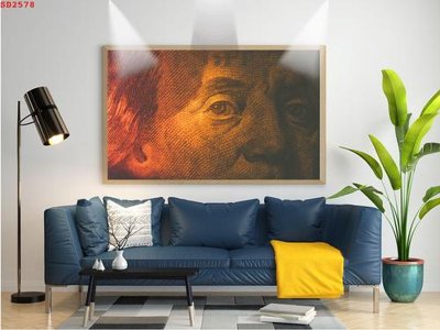 File PSD File tranh hiện đại Sơn Dầu SD2578 (bản gốc) độ phân giải cao