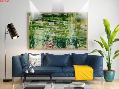 File PSD File tranh hiện đại Sơn Dầu SD2583 (bản gốc) dễ dàng edit