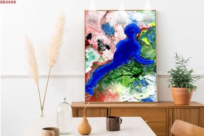 File tranh quảng cáo File tranh hiện đại Sơn Dầu SD2606 (download file gốc)