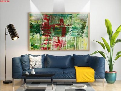 Download file File tranh hiện đại Sơn Dầu SD2620 (gốc) in mica cao cấp