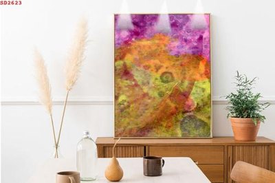 File gốc File tranh hiện đại Sơn Dầu SD2623 (phong cách) cổ điển