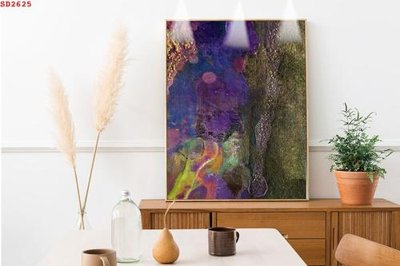 File in trần File tranh hiện đại Sơn Dầu SD2625 (bản gốc) bầu trời