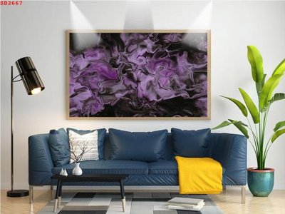 Ảnh gốc File tranh hiện đại Sơn Dầu SD2667 (siêu chi tiết) để in ấn