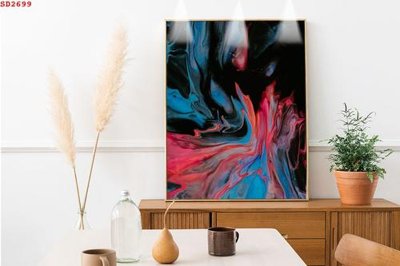 Tải file File tranh hiện đại Sơn Dầu SD2699 (ảnh gốc) in tranh kính