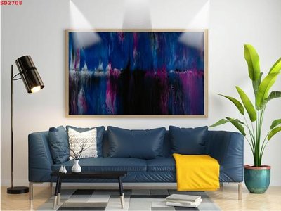 File PSD File tranh hiện đại Sơn Dầu SD2708 (bản gốc) độ phân giải cao