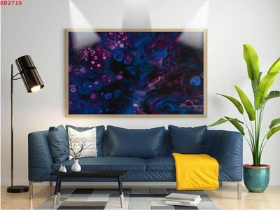 File gốc File tranh hiện đại Sơn Dầu SD2715 (cho in 3D) độc đáo