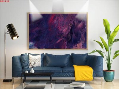 Download file gốc File tranh hiện đại Sơn Dầu SD2722 (in lụa) hoa lá