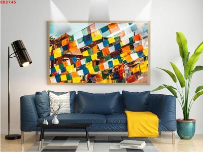 Tải file File tranh hiện đại Sơn Dầu SD2745 (gốc) làm file quảng cáo