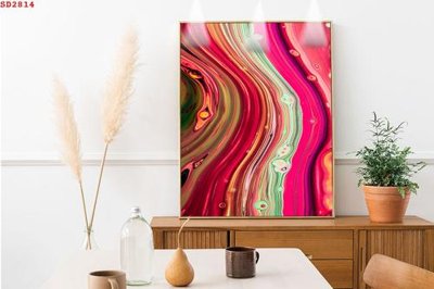 File tranh in mica File tranh hiện đại Sơn Dầu SD2814 (độ phân giải cao)