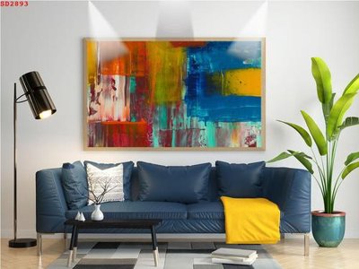 File gốc File tranh hiện đại Sơn Dầu SD2893 (cho in 3D) độc đáo