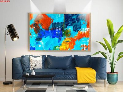 Tải file gốc File tranh hiện đại Sơn Dầu SD2895 (in bạt) quảng cáo