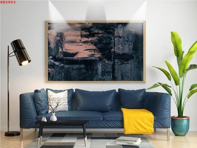 File in trần File tranh hiện đại Sơn Dầu SD2903 (bản gốc) đại dương