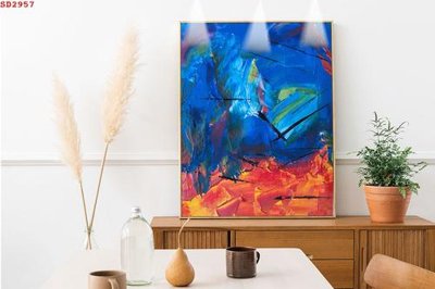 File gốc File tranh hiện đại Sơn Dầu SD2957 (vector) cho in ấn