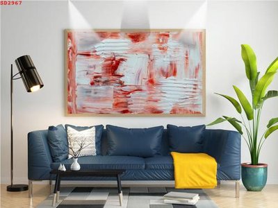 File in trần File tranh hiện đại Sơn Dầu SD2967 (bản gốc) hoa văn