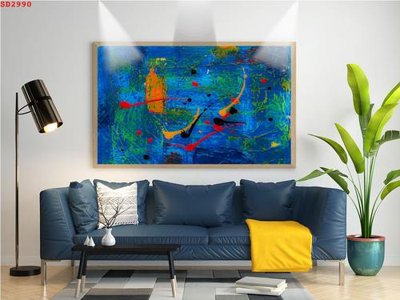 File tranh File tranh hiện đại Sơn Dầu SD2990 (bản gốc) trang trí văn phòng
