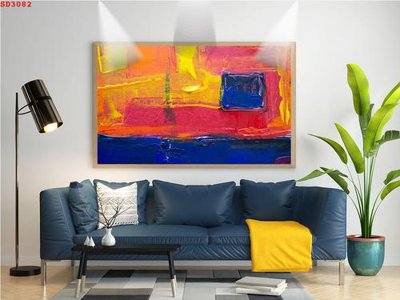 File gốc File tranh hiện đại Sơn Dầu SD3082 (trang trí) phòng làm việc