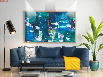 Tải file gốc File tranh hiện đại Sơn Dầu SD3116 (in bạt) quảng cáo