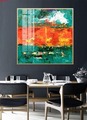 File gốc File tranh hiện đại Sơn Dầu SD3133 (in 3D) cho trang trí