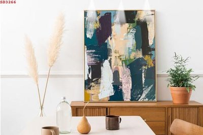 File gốc in mica File tranh hiện đại Sơn Dầu SD3266 chất lượng