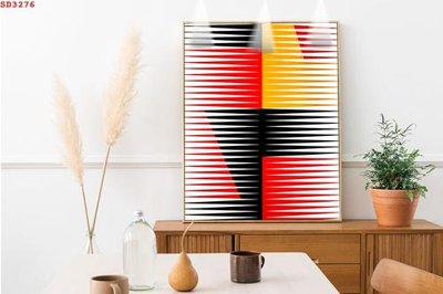 Tải file File tranh hiện đại Sơn Dầu SD3276 (ảnh gốc) in tranh kính